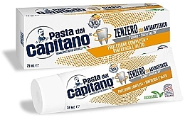 Düfte, Parfümerie und Kosmetik Antibakterielle Zahnpasta mit Ingwer - Pasta Del Capitano Ginger
