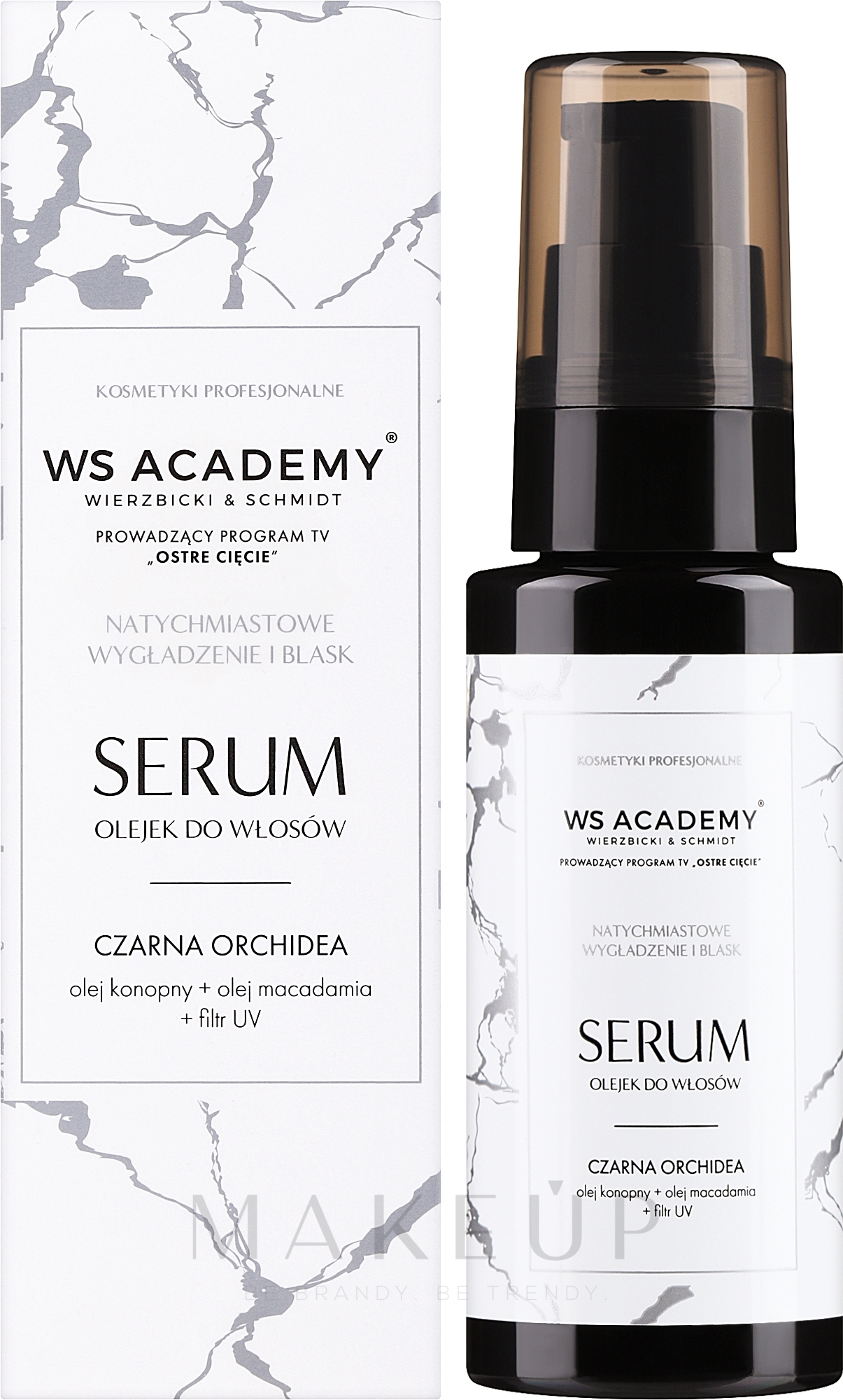 Haarserum-Öl - WS Academy Black Orchid Hair Oil Serum — Bild 50 ml
