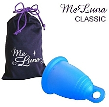 Düfte, Parfümerie und Kosmetik Menstruationstasse Größe M blau - MeLuna Classic Menstrual Cup Ring