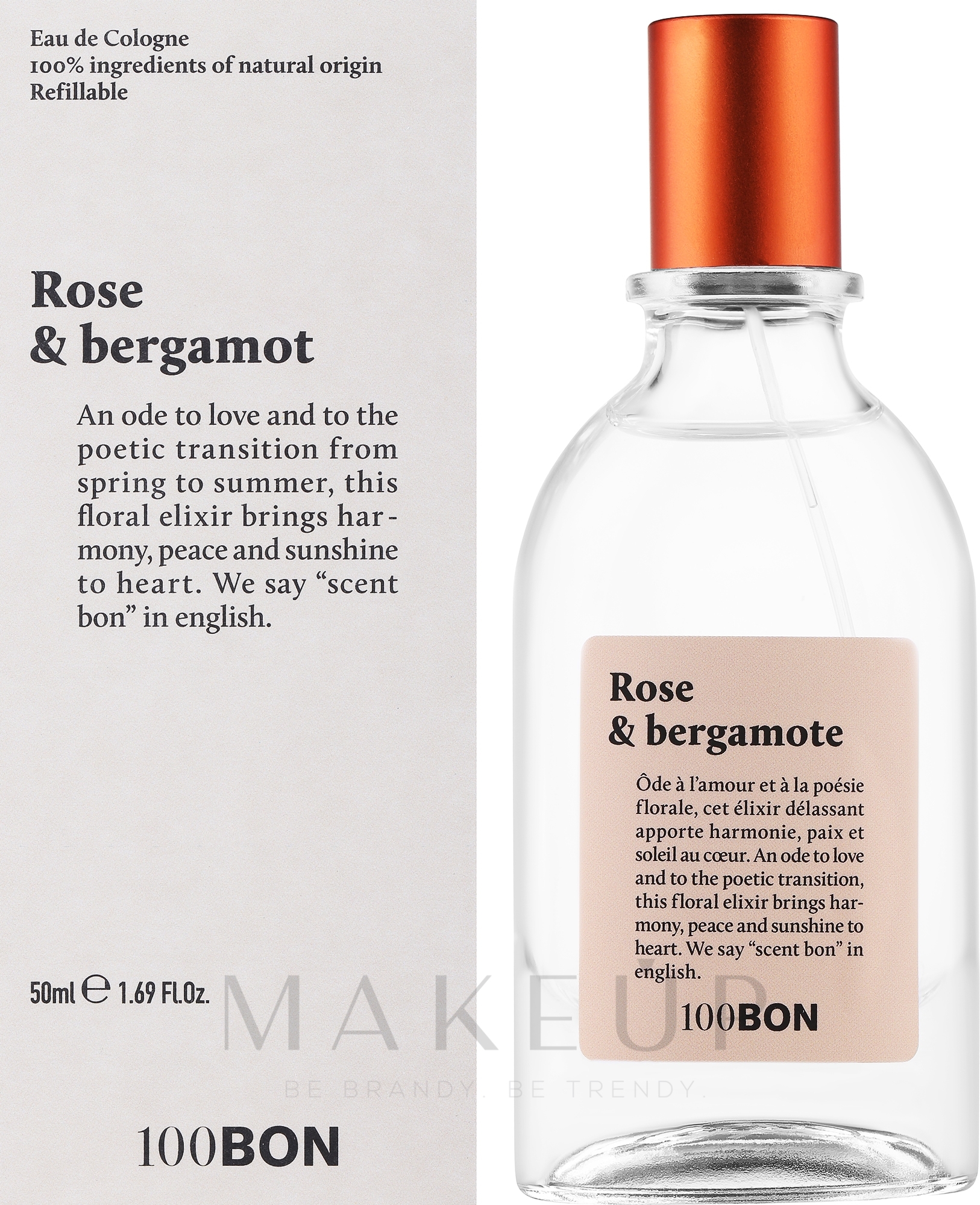 100BON Bergamote & Rose Sauvage - Eau de Parfum — Bild 50 ml