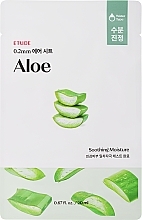 Düfte, Parfümerie und Kosmetik Beruhigende und feuchtigkeitsspendende Tuchmaske mit Aloe-Extrakt - Etude House Therapy Air Mask Aloe