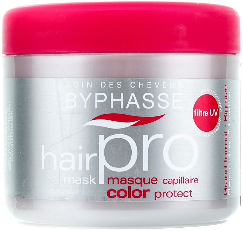 Farbschutz-Maske für coloriertes Haar - Byphasse Hair Pro Mask Color Protect — Bild N1