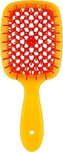 Düfte, Parfümerie und Kosmetik Haarbürste 17.5x7 cm - Janeke Small Superbrush Fluo Yellow Orange
