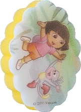 Badeschwamm für Kinder Dora 17 gelb - Suavipiel Dora Bath Sponge — Bild N1