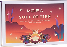 Lidschattenpalette - Moira Soul of Fire Shadow Palette — Foto N3