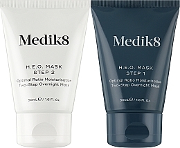 Zweistufige Gesichtsmaske für die Nacht - Medik8 H.E.O Mask — Bild N2