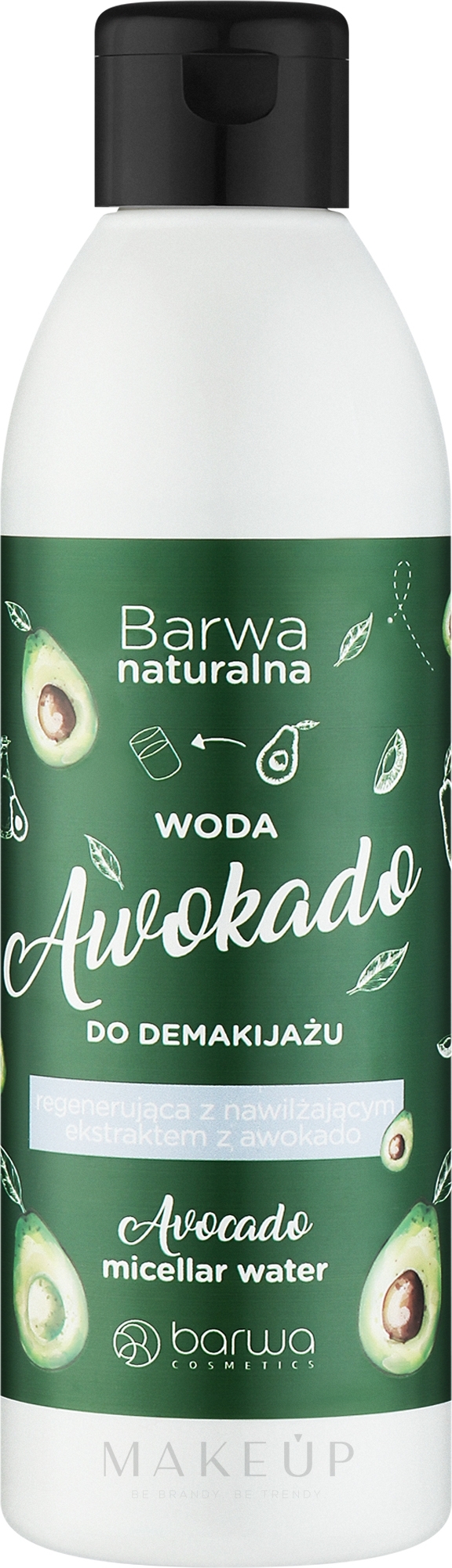 Mizellenwasser zum Entfernen von Make-up mit Avocado - Barwa Avocado Makeup Remover Water — Bild 300 ml