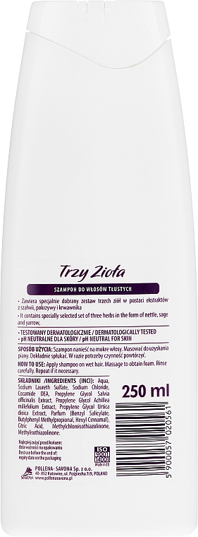 Shampoo für fettiges Haar - Pollena Savona — Bild N2