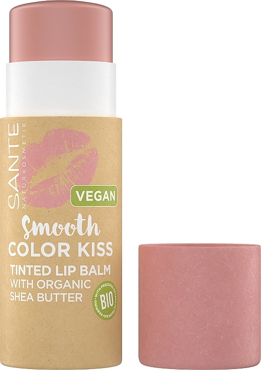 Lippenbalsam - Sante Smooth Color Kiss — Bild N4