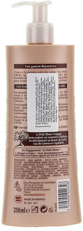 Ultra-feuchtigkeitsspendende Körperlotion mit Sheabutter - Le Petit Olivier Ultra Moisturising With Fair Trade Shea Butter — Bild N3