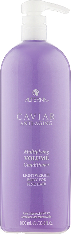 Volumen-Conditioner mit schwarzem Kaviarextrakt - Alterna Caviar Anti-Aging Multiplying Volume Conditioner — Bild N5
