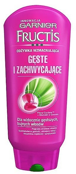 Volumengebende und festigende Spülung für dünnes Haar mit Granatapfelextrakt - Garnier Fructis Densify Conditioner — Bild N4