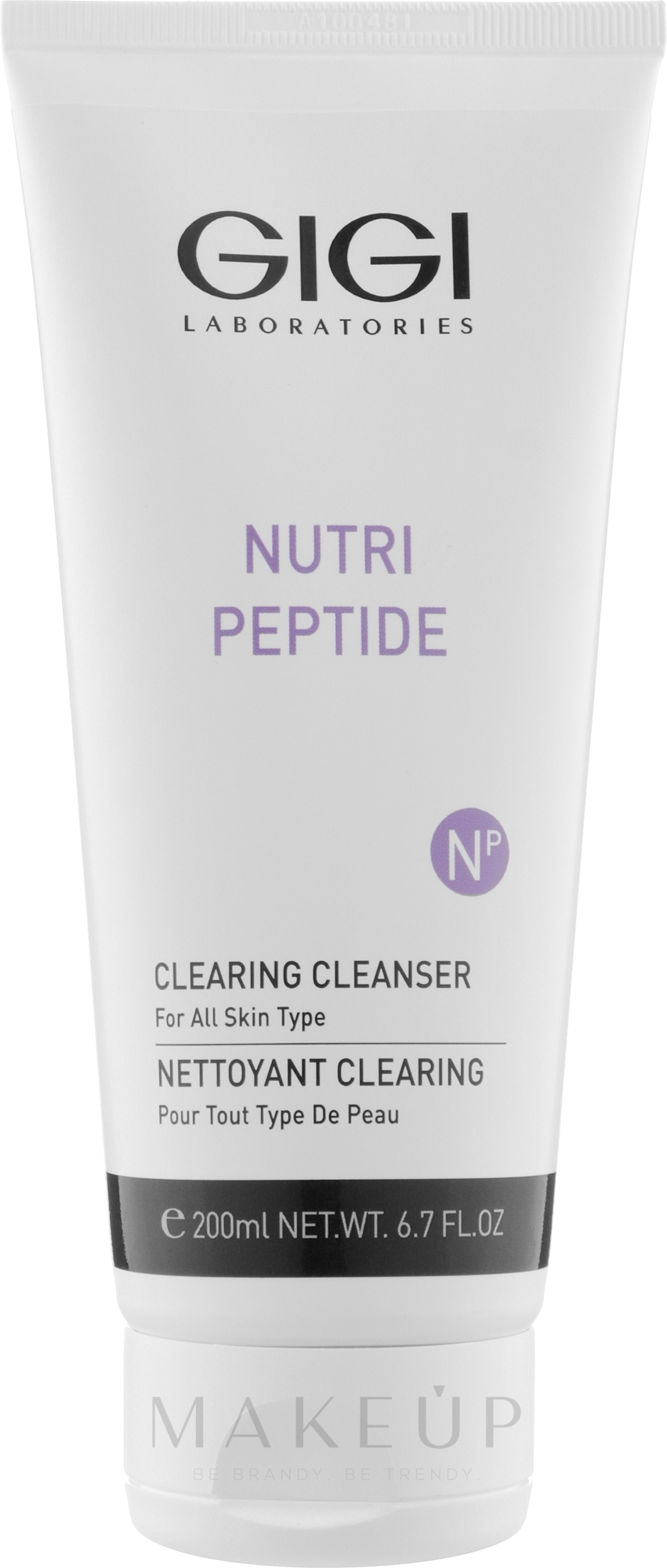 Sanftes Gesichtsreinigungsgel für alle Hauttypen - Gigi Nutri-Peptide Clearing Cleancer — Bild 200 ml