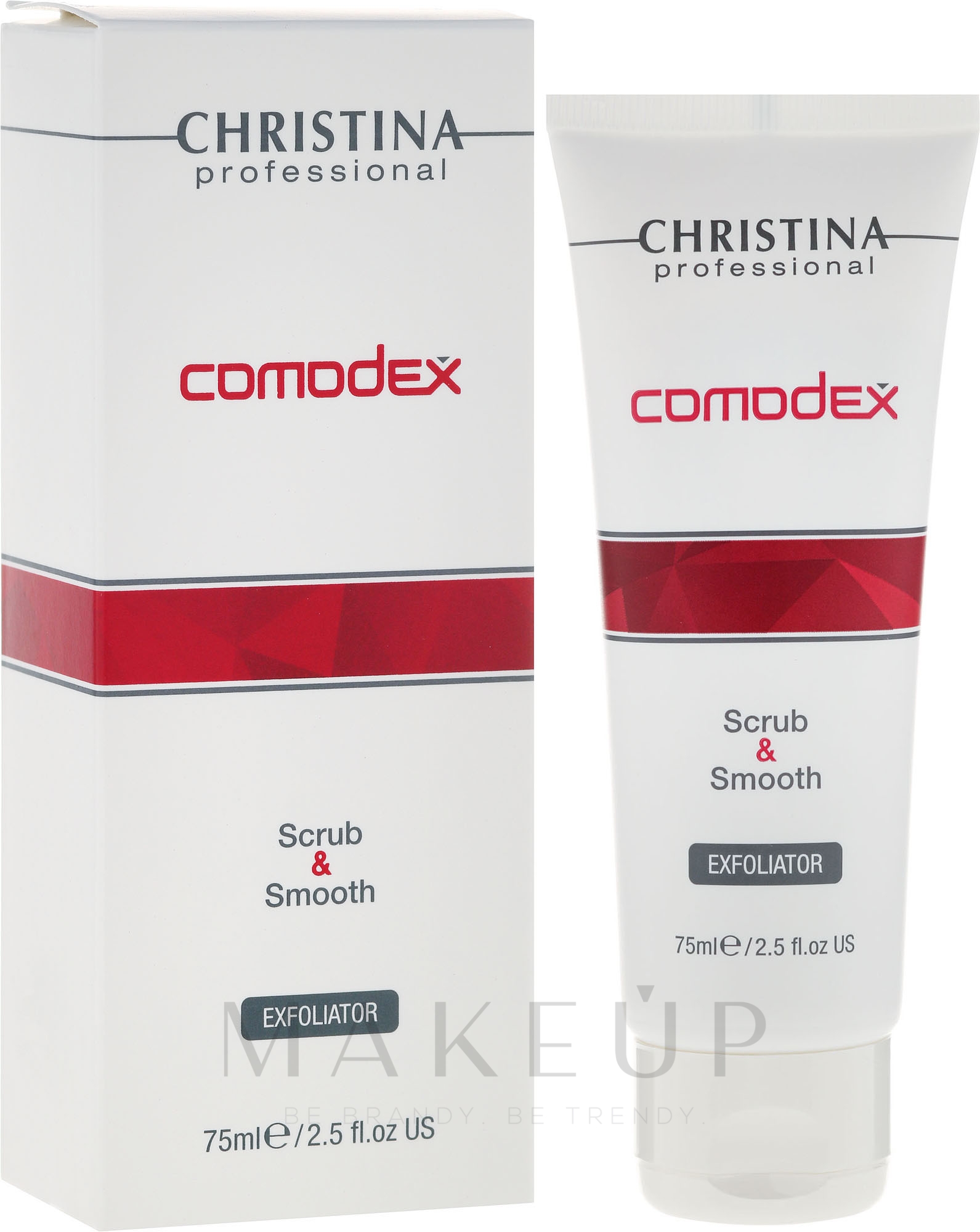 Peeling Scrub für fettige und Problemhaut - Christina Comodex Scrub & Smooth Exfoliator — Bild 75 ml