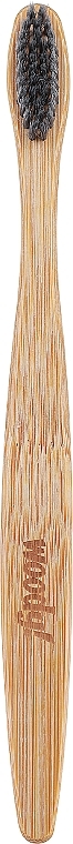 Bambuszahnbürste weich Classic schwarz - WoodyBamboo Bamboo Toothbrush Classic — Bild N1
