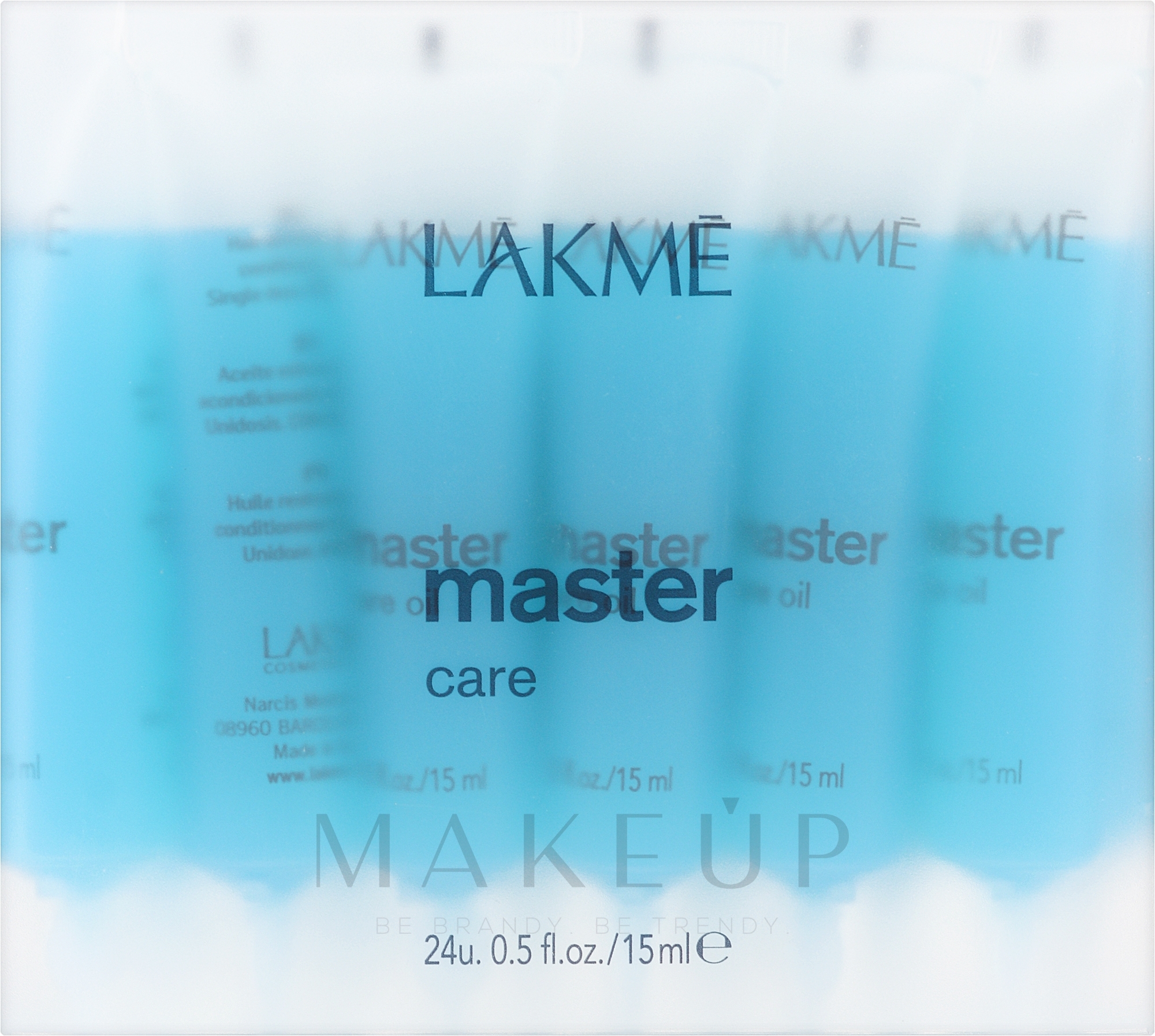 Haarpflegeöl - Lakme Master Care Oil — Bild 24 x 15 ml