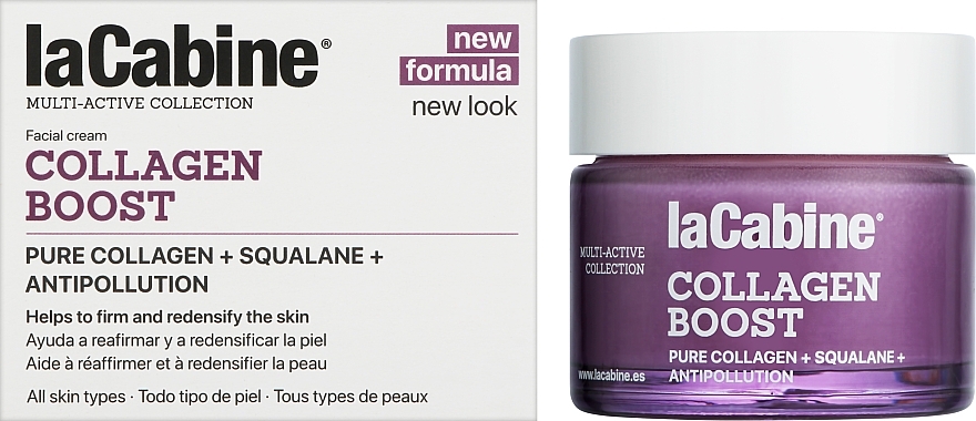 Gesichtscreme mit Kollagen - La Cabine Collagen Boost Cream — Bild N2