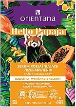 Aufhellendes Gesichtsserum mit Vitamin C und Tranexamsäure - Orientana Hello Papaja	 — Bild N2