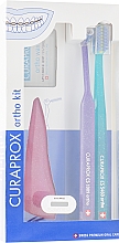 Düfte, Parfümerie und Kosmetik Zahnpflegeset für Bracketträger Ortho Kit - Curaprox (Zahnbüste 1St. + Interdentalzahnbürste 07,14,18 3St, + Einbüschelbürste 1St. + Ortho-Wachs 1St. + Aufbewahrungsbox)