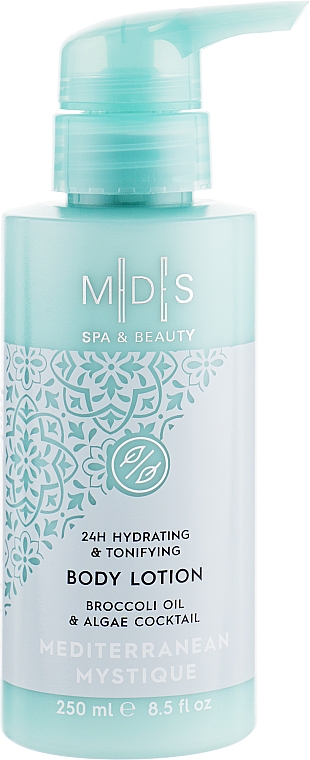 Körperlotion mit Brokkoliöl und Algencocktail - MDS Spa&Beauty Mediterranean Mystique Body Lotion — Bild N1