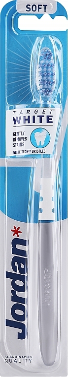 Zahnbürste weich Target White transparent-weiß - Jordan Target White — Bild N1