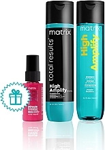 Haarpflegeset - Matrix High Amplify (Shampoo 300ml + Conditioner 300ml + Haarspray 30ml)  — Bild N2