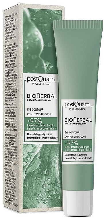 Creme für die Augenpartie - PostQuam Bioherbal Eye Contour Cream — Bild N1