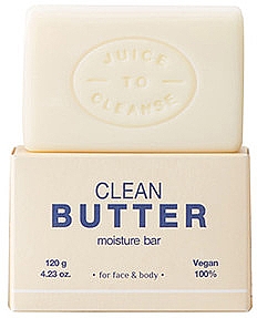 Feuchtigkeitsspendende Seife - Juice To Cleanse Clean Butter Moisture Bar — Bild N2