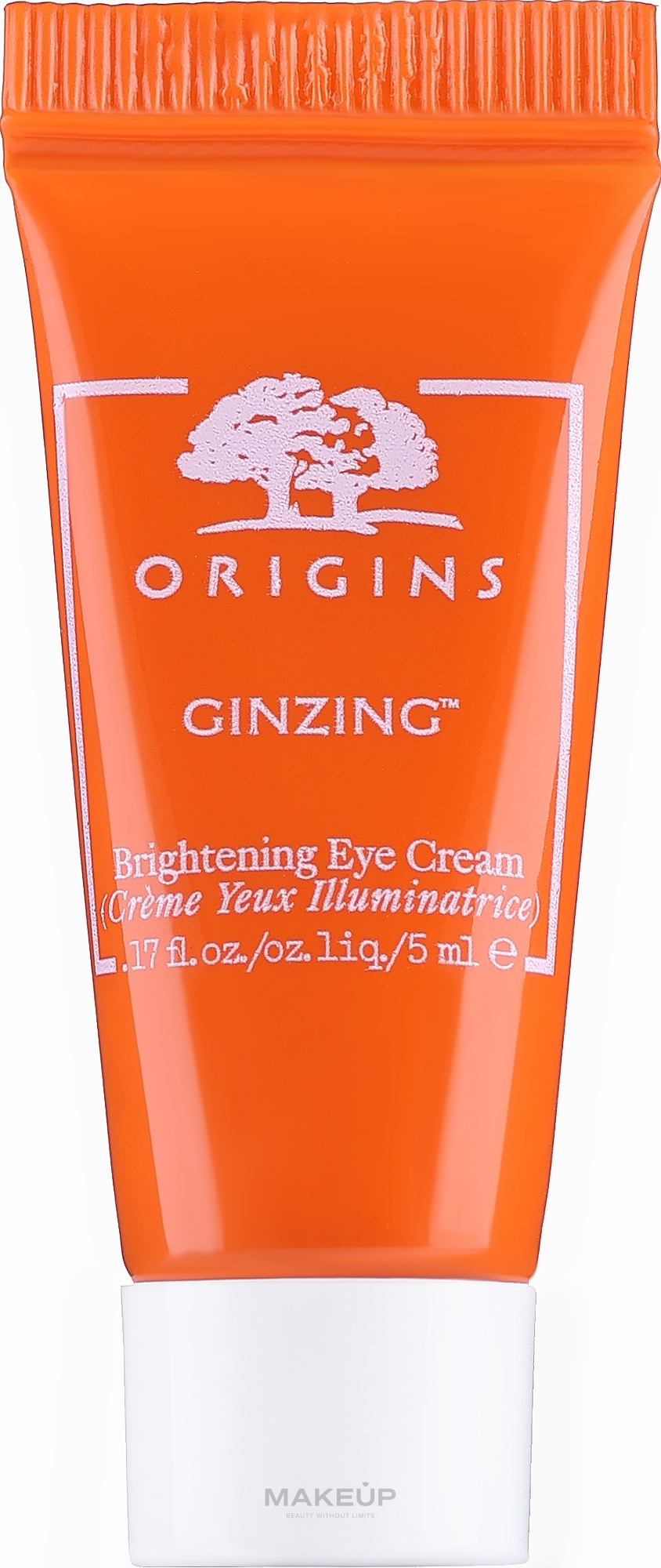 GESCHENK! Erfrischende Augenkonturcreme - Origins Ginzing Refreshing Eye Cream To Brighten And Depuff (Mini)  — Bild 5 ml