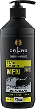 Düfte, Parfümerie und Kosmetik 3in1 Shampoo-Duschgel für Männer - Dalas Cosmetics Total Clean