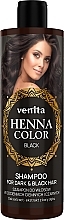 Shampoo mit Eichenrindenextrakt - Venita Henna Color Shampoo Black  — Bild N1