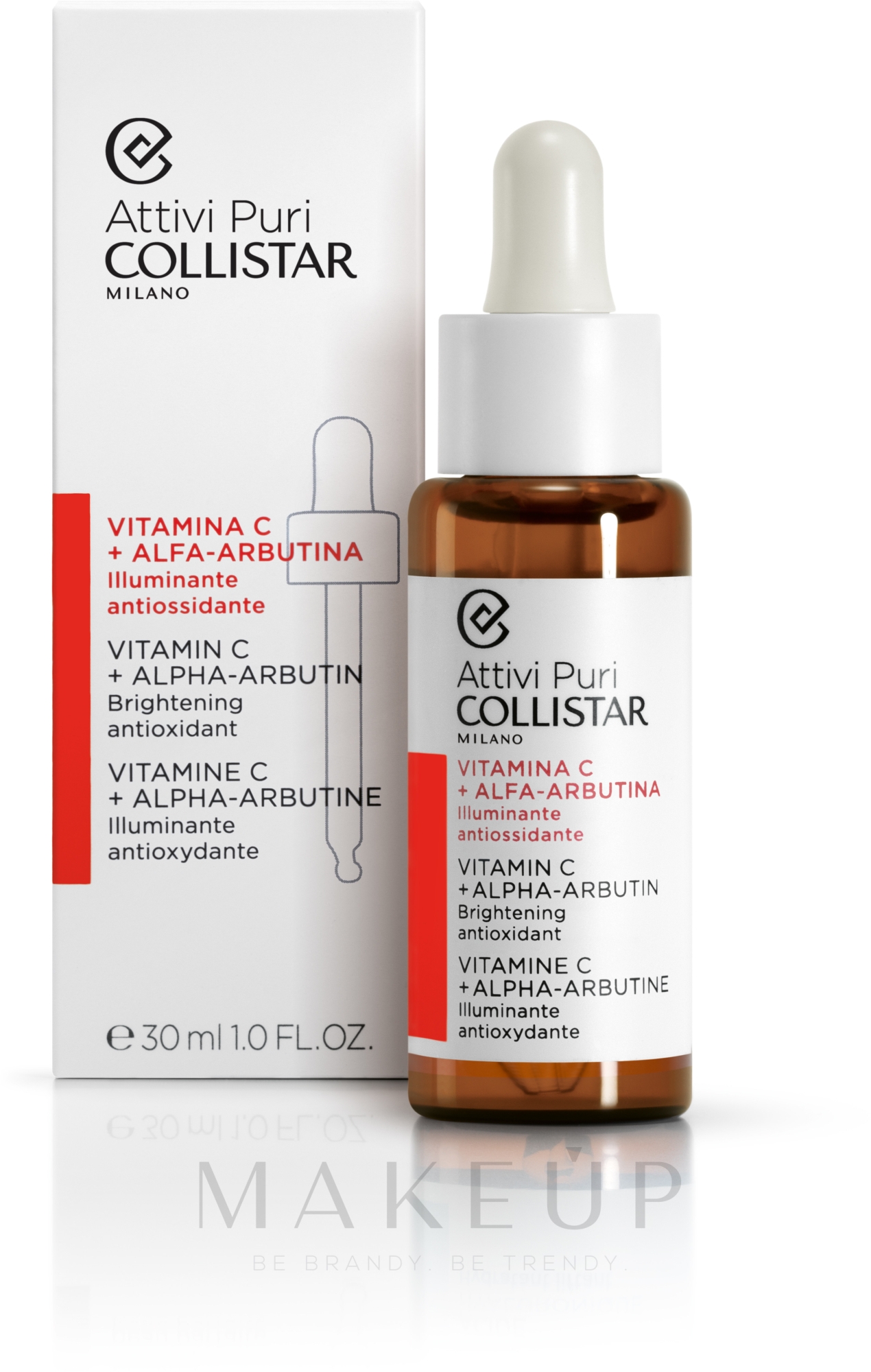 Regenerierendes und aufhellendes Gesichtsserum mit Vitamin C + Alpha-Arbutin - Collistar Pure Actives Vitamin C + Alpha -Arbutin — Bild 30 ml
