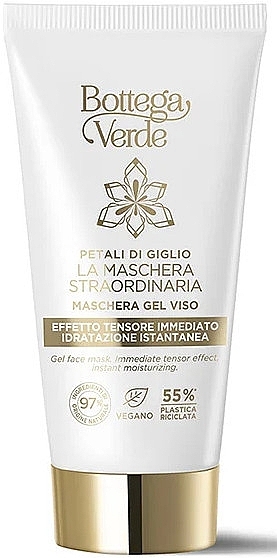 Gesichtsmaske  - Bottega Verde Petali Di Giglio Gel Face Mask — Bild N1