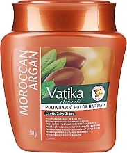 Dabur Vatika Argan Deep Conditioning Hair Mask - Revitalisierende Maske für trockenes Haar — Bild N1