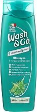 Shampoo für trockenes Haar mit Aloe-Vera-Extrakt - Wash&Go — Bild N2