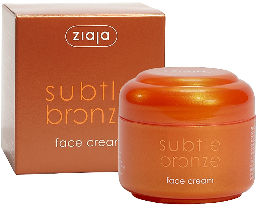 Ziaja Subtle Bronze Face Care  - Bronzing-Gesichtscreme — Bild N1