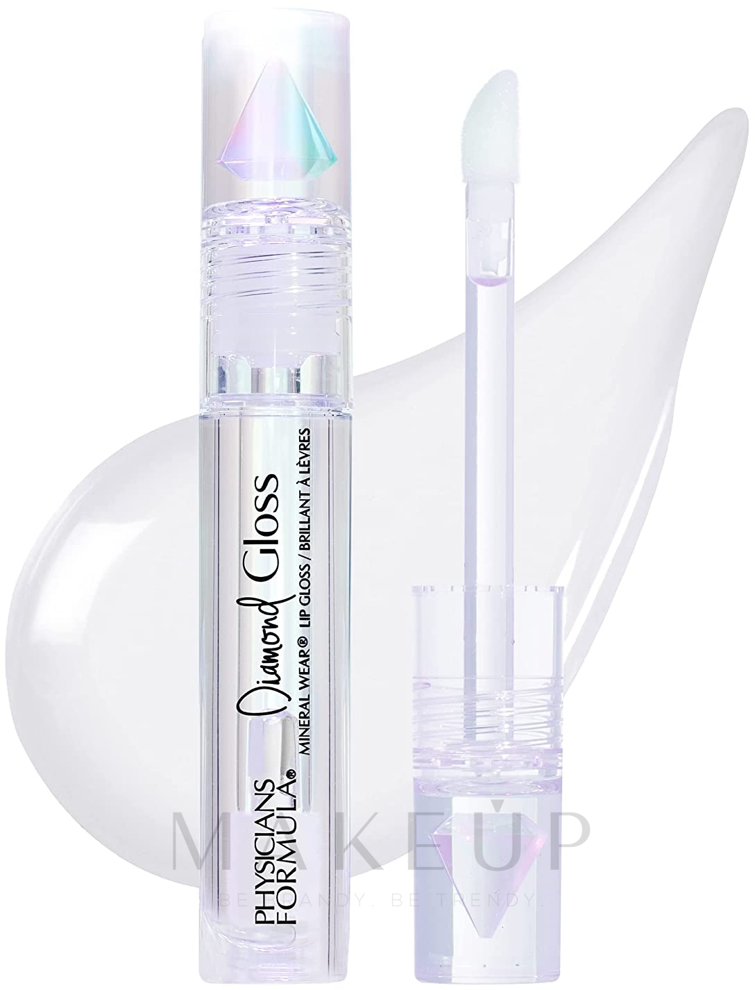 Lipgloss - Physicians Formula Mineral Wear Diamond Gloss — Bild Crystal Clear