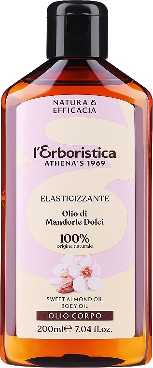Natürliches Süßmandelöl - Athena's Erboristica 100% Puro Olio Mandorle Dolci — Bild N1