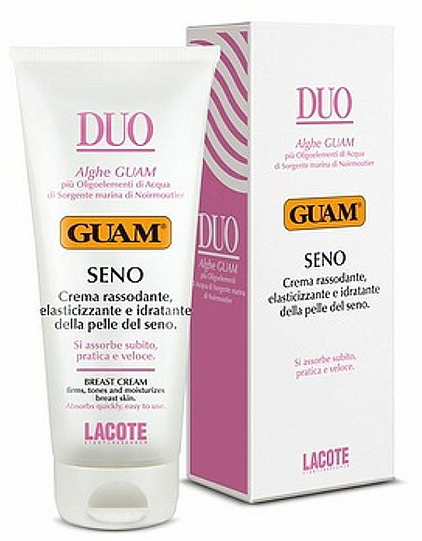 Feuchtigkeitsspendende und straffende Creme für Busen, Brust und Dekolleté - Guam Duo Breast Cream — Bild N1