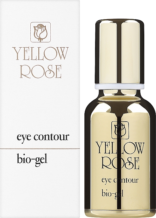 Feuchtigkeitsspendendes Anti-Falten Gel für die Augenpartie - Yellow Rose Eye Contour Bio-Gel — Bild N2