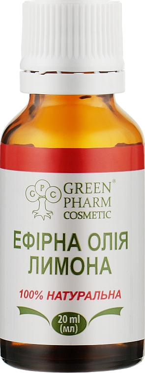 100% Natürliches ätherisches Zitronenöl - Green Pharm Cosmetic — Bild N3