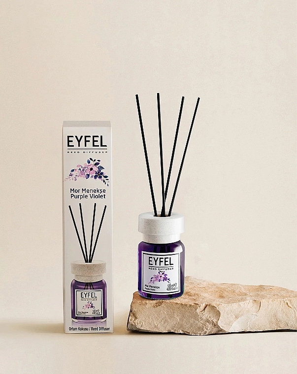 Raumerfrischer - Eyfel Perfume Reed Diffuser Purple Violet — Bild N2