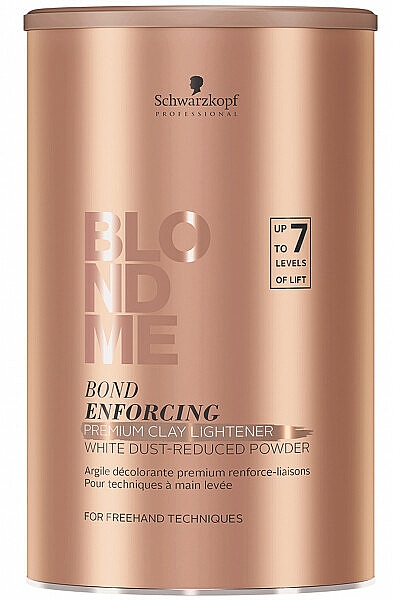 Aufhellungspulver - Schwarzkopf Professional Blondme Claylightener — Bild N1