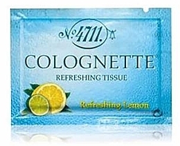 Düfte, Parfümerie und Kosmetik Maurer & Wirtz 4711 Remix Cologne Fresh Lemon - Parfümierte Serviette