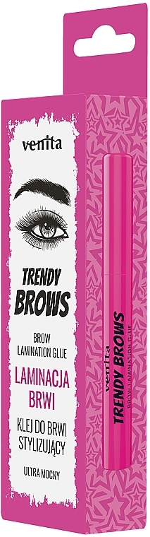 Augenbrauenkleber - Venita Trendy Brows Brow Lamination Glue — Bild N4