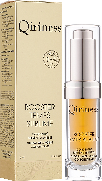 Anti-Aging Booster-Serum für das Gesicht - Qiriness Booster Temps Sublime Ultimate Anti-Age Concentrate — Bild N2
