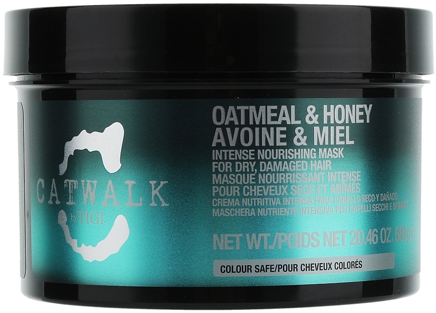 Regenerierende Haarmaske - Tigi Catwalk Oatmeal & Honey Nourishing Mask — Bild N3