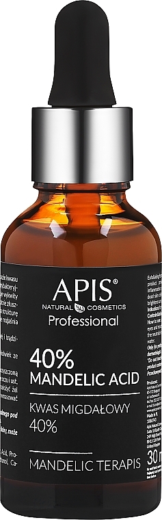 Mandelsäure 40% - APIS Professional Mandelic TerApis Mandelic Acid 40% — Bild N1