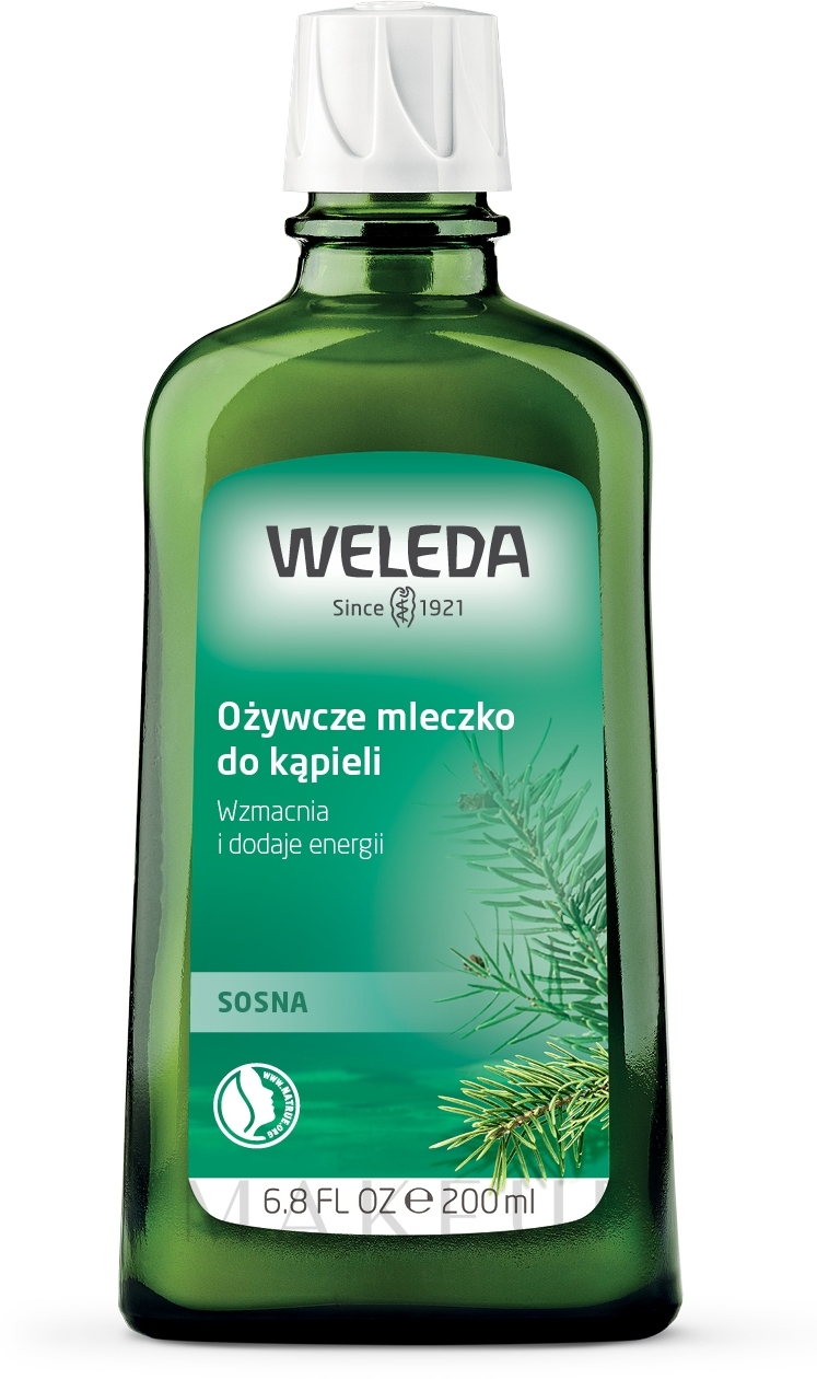 Erholungsbad mit Edeltannen - Weleda Pine Reviving Bath Milk — Bild 200 ml