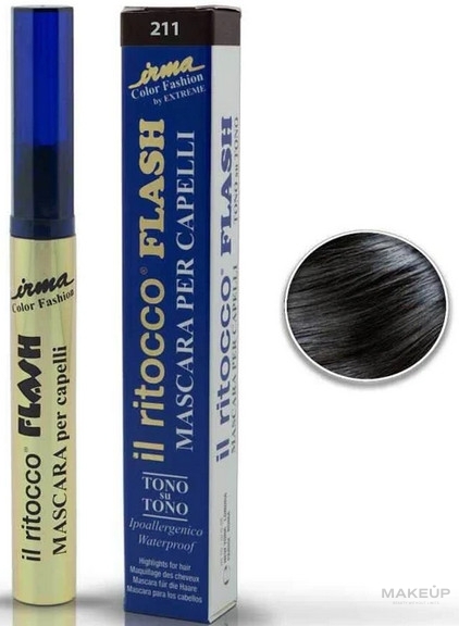 Wimperntusche - Irma Color Fashion by Extreme Il Ritocco Flash Mascara — Bild 211 - Nero